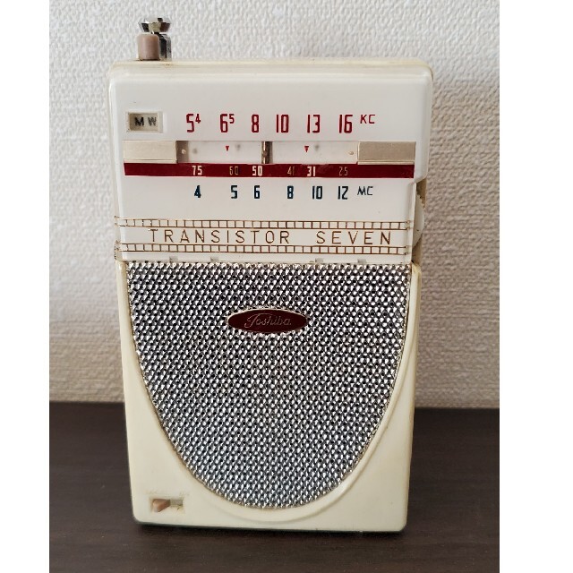 東芝(トウシバ)のアンティーク　TOSHIBA ラジオ スマホ/家電/カメラのオーディオ機器(ラジオ)の商品写真