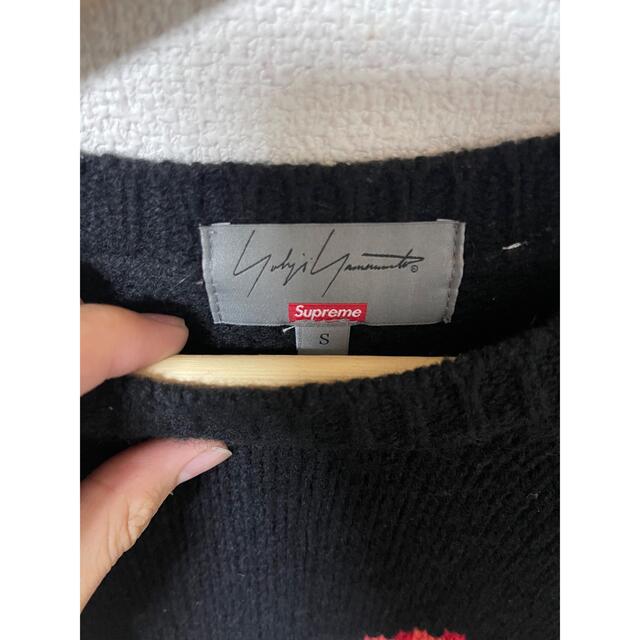 Supreme(シュプリーム)のSupreme®/Yohji Yamamoto® Sweater 黒 S メンズのトップス(ニット/セーター)の商品写真