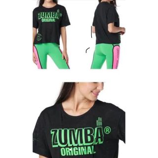 ズンバ(Zumba)のお値下げしました！ZUMBAウェア　Tシャツ(Tシャツ(半袖/袖なし))