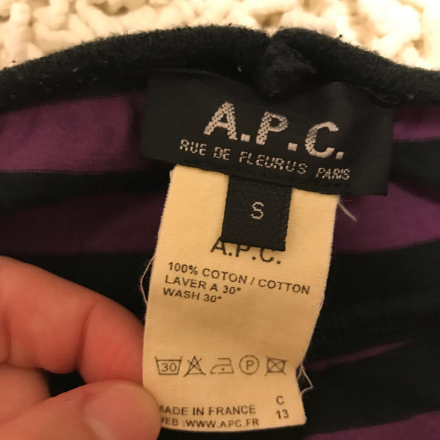 A.P.C(アーペーセー)のkkk様専用 A.P.Cボーダースパッツ レディースのレッグウェア(レギンス/スパッツ)の商品写真