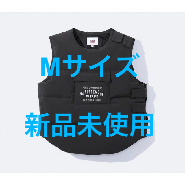 Supreme(シュプリーム)のM Supreme Wtaps Tactical Down Vest ブラック メンズのジャケット/アウター(ダウンベスト)の商品写真