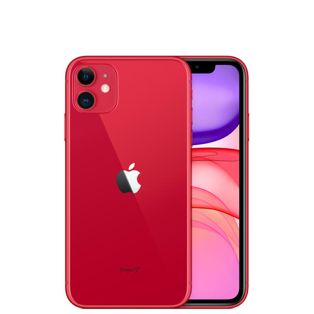 新品未使用 iPhone 11 (PRODUCT)RED 64 GB