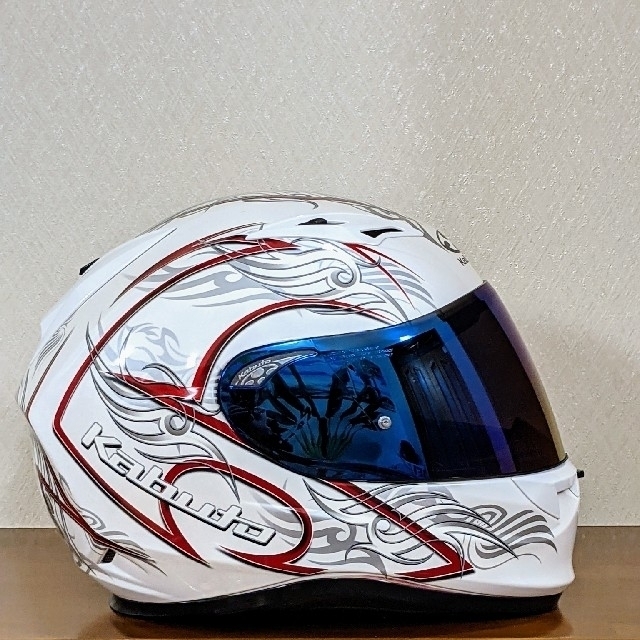 OGK(オージーケー)のOGK カブトKAMUI-II フルフェイスヘルメット(*ˊ˘ˋ*)USED美品 自動車/バイクのバイク(ヘルメット/シールド)の商品写真