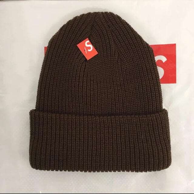 Supreme(シュプリーム)のSupreme Loose gauge Beanie 新色 ブラウン 新品 メンズの帽子(ニット帽/ビーニー)の商品写真