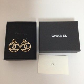 シャネル(CHANEL)のCHANEL シャネル　ココマーク　ピアス　大ぶり　イヤリング(ピアス)