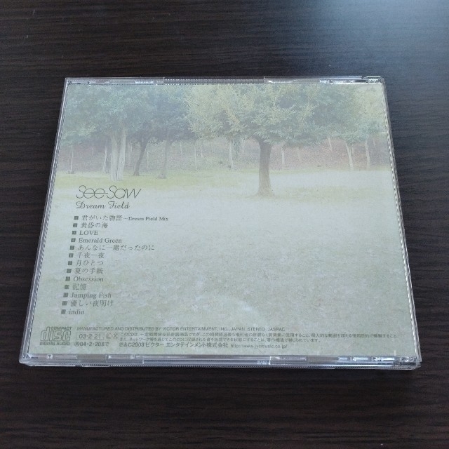 Victor(ビクター)の【訳あり】See-Saw Dream Field 紙箱付き エンタメ/ホビーのCD(ポップス/ロック(邦楽))の商品写真