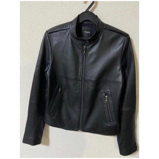 theory - Theory レザーライダースジャケットの通販 by yu♡'s shop