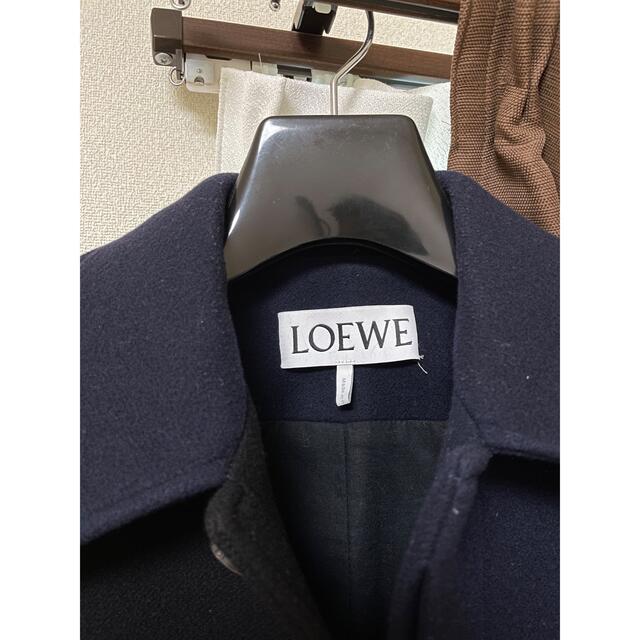 LOEWE 19AW アシンメトリー ロングコート 売り価格 チェスターコート