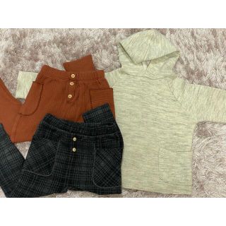 ザラキッズ(ZARA KIDS)のzara kids ニットパーカー&パンツ2本セット☆(パンツ/スパッツ)