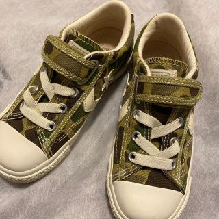 コンバース(CONVERSE)のコンバース　迷彩　18センチ(スニーカー)