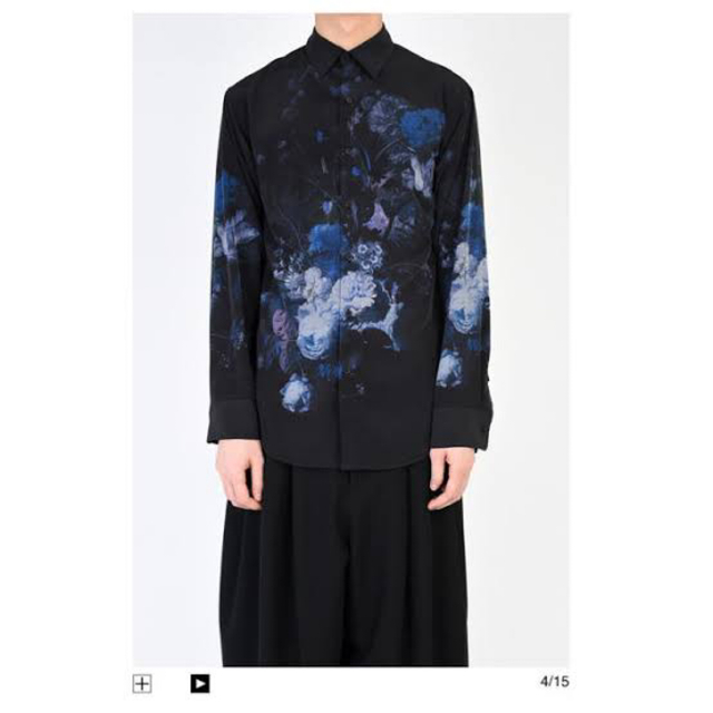 lad musician 19ss 花柄 シャツ 46 lad musician 19ss 花柄 シャツ 46
