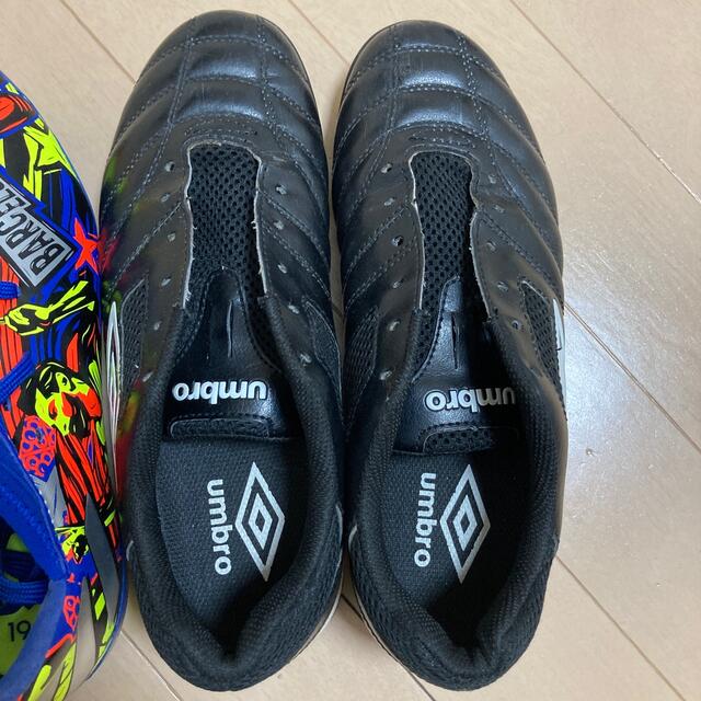 adidas(アディダス)のサッカー新品スパイクと中古トレシュー24.5 スポーツ/アウトドアのサッカー/フットサル(シューズ)の商品写真