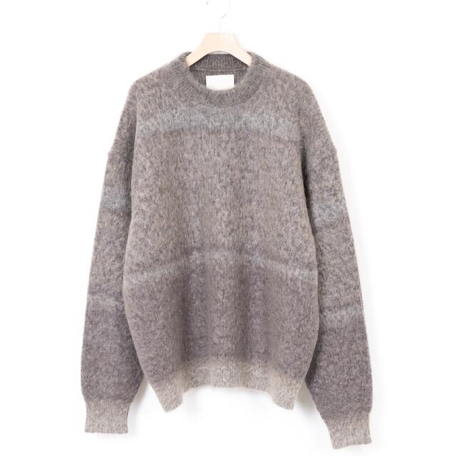 YOKE ROTHKO BORDER CREW NECK carol別注 3メンズ