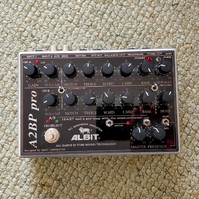 ALBIT A2BP pro ベース プリアンプ ALBIT A2BP pro ベース プリアンプ