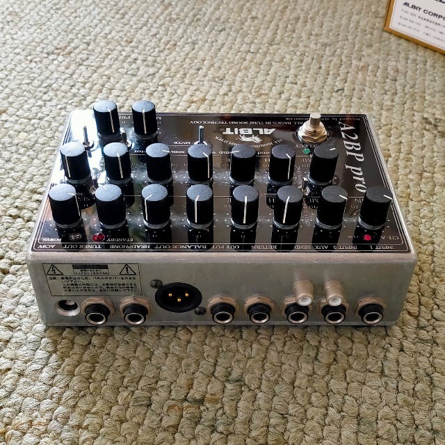ALBIT A2BP pro ベース プリアンプ ALBIT A2BP pro ベース プリアンプ