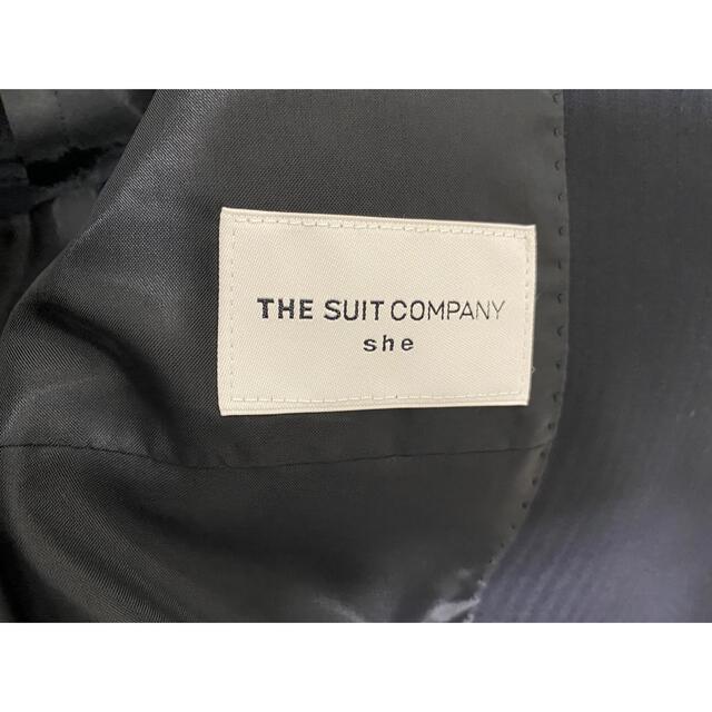 THE SUIT COMPANY スーツカンパニー パンツスーツ ネイビー 4