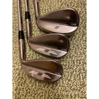 タイトリスト(Titleist)のクロゴルファー様専用ボーケイ SM8 3本セット ブラッシュドスチール(クラブ)