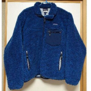 パタゴニア(patagonia)のパタゴニア クラシックレトロカーディガン メキシコ製 新品同様 ネイビーブルー(その他)