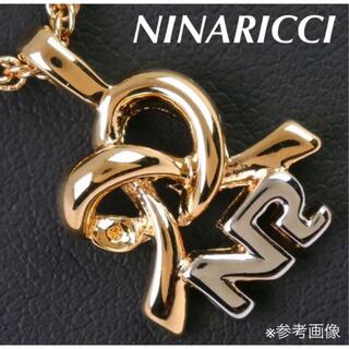 ニナリッチ(NINA RICCI)のニナリッチ/NINARICCI ゴールド　リボンモチーフ　ネックレス(ネックレス)