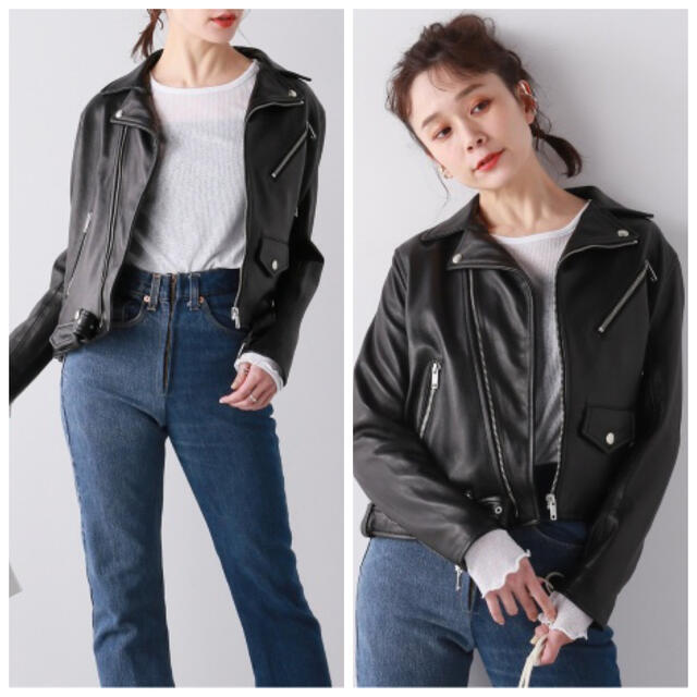 JOURNAL STANDARD 美品 ジャーナルスタンダード シープレザー ダブル