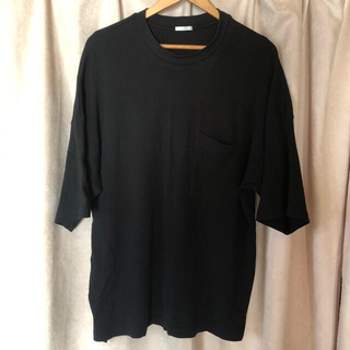 ジーユー(GU)のTシャツ　黒　※ ジャンク扱(Tシャツ/カットソー(半袖/袖なし))