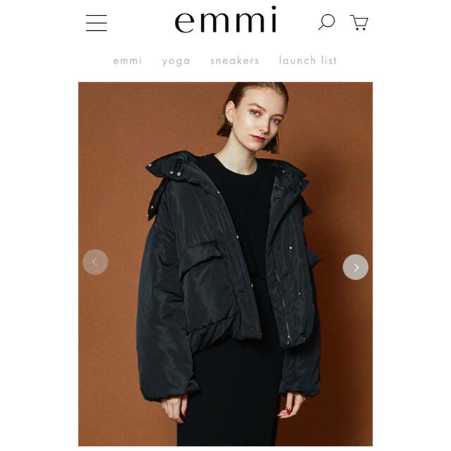 emmi  エミ★emmi atelier★フーディーダウン