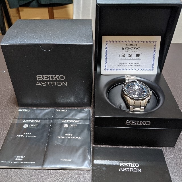 SEIKO(セイコー)のSEIKO アストロン SBXB101 GPSSOLAR 中古 メンズの時計(腕時計(アナログ))の商品写真