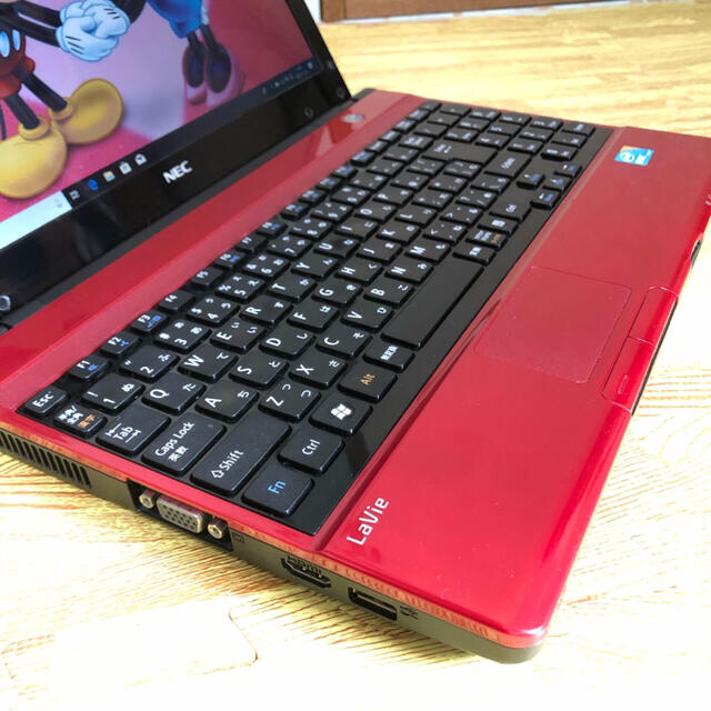 綺麗 コアi3 Windows10 新品SSD メモリ4G オフィス2019 - ノートPC