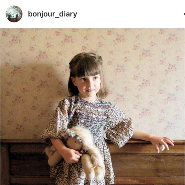 Caramel baby&child (キャラメルベビー&チャイルド)のBonjour Diary ブラウス　2y キッズ/ベビー/マタニティのキッズ服女の子用(90cm~)(ブラウス)の商品写真