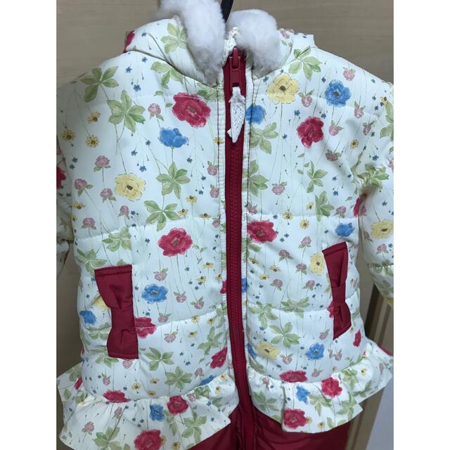 AEON(イオン)のつなぎ　ジャンプスーツ　90 キッズ/ベビー/マタニティのキッズ服女の子用(90cm~)(ジャケット/上着)の商品写真