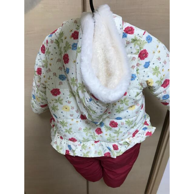 AEON(イオン)のつなぎ　ジャンプスーツ　90 キッズ/ベビー/マタニティのキッズ服女の子用(90cm~)(ジャケット/上着)の商品写真