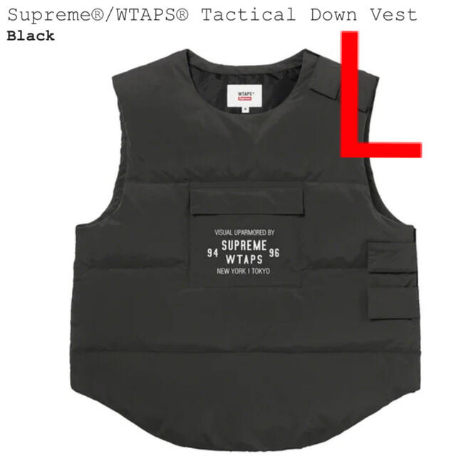 Supreme(シュプリーム)の21FW Supreme wtaps tactical down vest メンズのジャケット/アウター(ダウンベスト)の商品写真