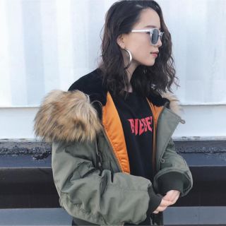 マウジー(moussy)のMOUSSY N2B ショート丈 ブルゾン(ブルゾン)