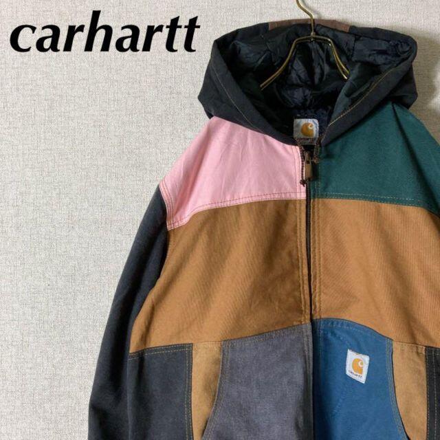 Carhartt カーハート リメイクジャケット 再構築 クレイジーパターン