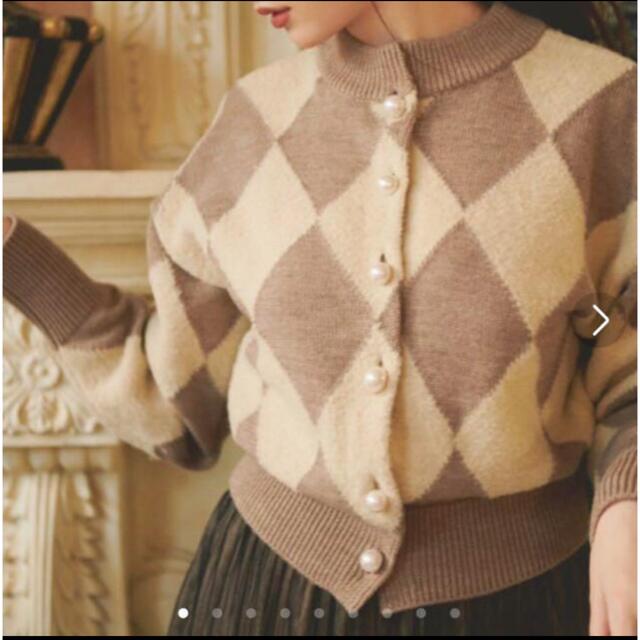 Herlipto Twinkle Argyle Knit Pullover
