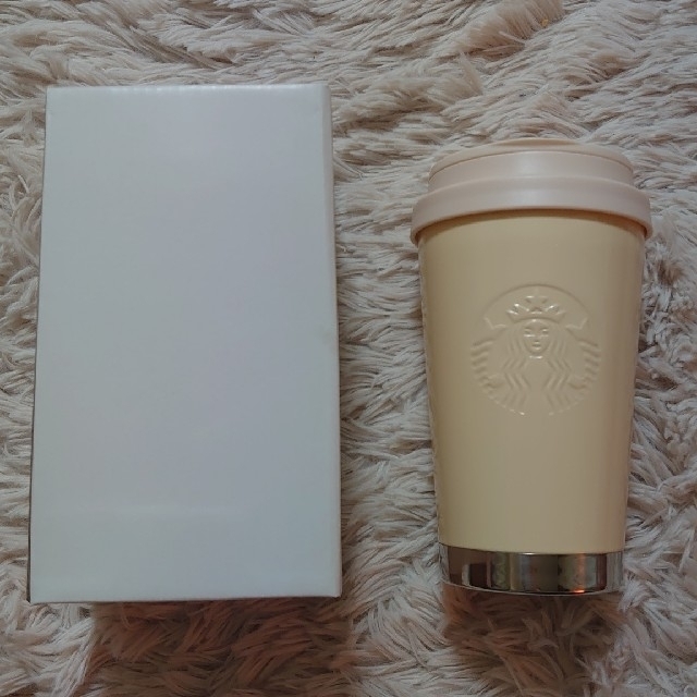 【未使用】STARBUCKS♡ステンレスToGoロゴタンブラー(パールベージュ)