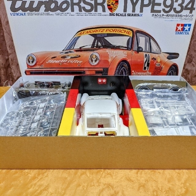 絶版！希少★̇̈⃛⃜Porsche ポルシェ934ターボRSR 1/12新春