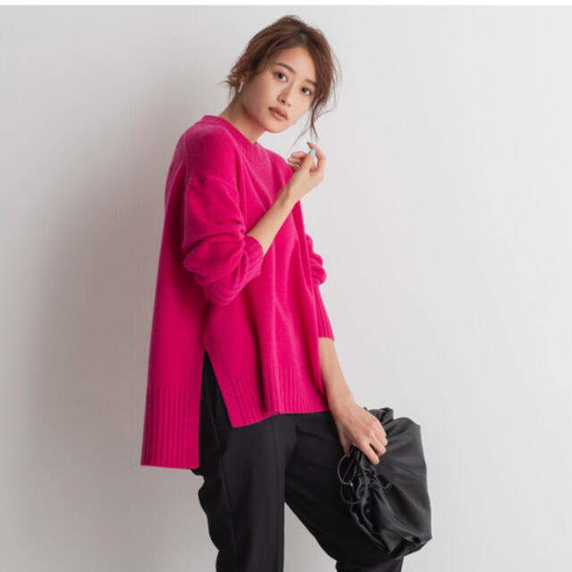 PLST - PLST プラステ プレシャスウールクルーネックセーター 新品の