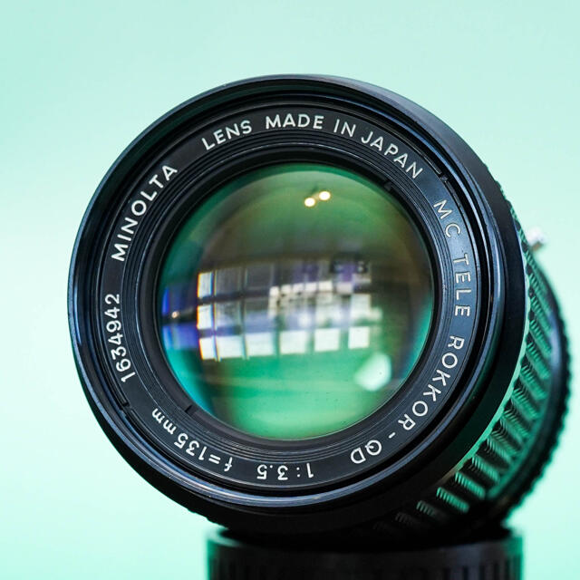 【良美品】MC tele Rokkor QD135mm f3.5 コンパクト望遠 8