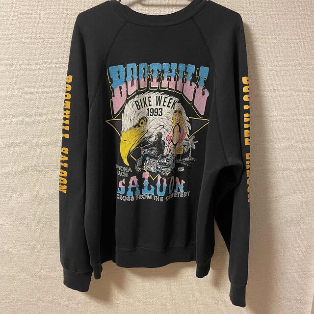 Harley Davidson(ハーレーダビッドソン)の【専用出品】古着　BOOTHILL SALOON 　スウェット メンズのトップス(スウェット)の商品写真