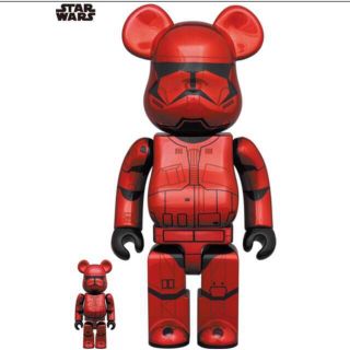 メディコムトイ(MEDICOM TOY)のBE@RBRICK SITH TROOPER(TM) CHROME  400%(その他)