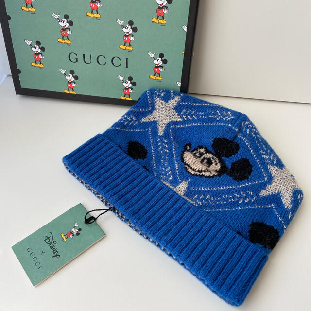 Gucci - GUCCI グッチ Disney ミッキーマウス ニット帽 未使用 サイズM