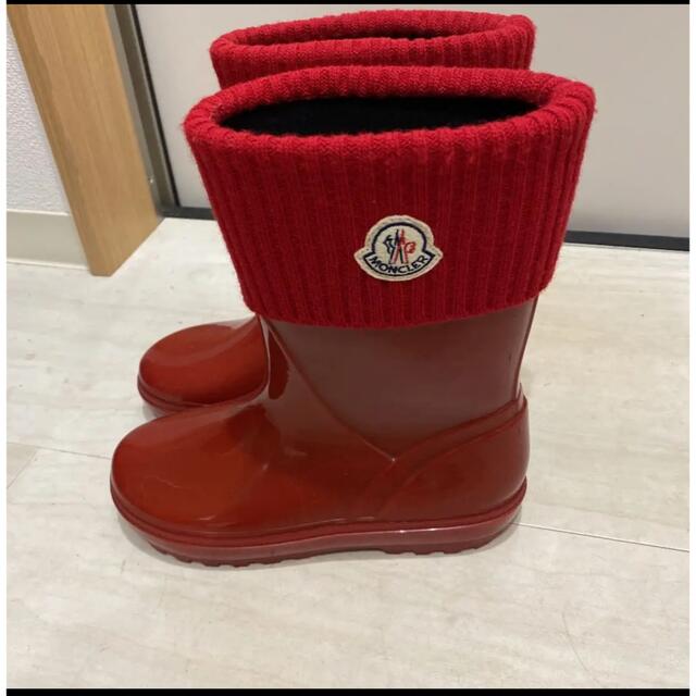 特価】 MONCLER 正規 モンクレール ブーツ レインブーツ 厚底 - ブーツ