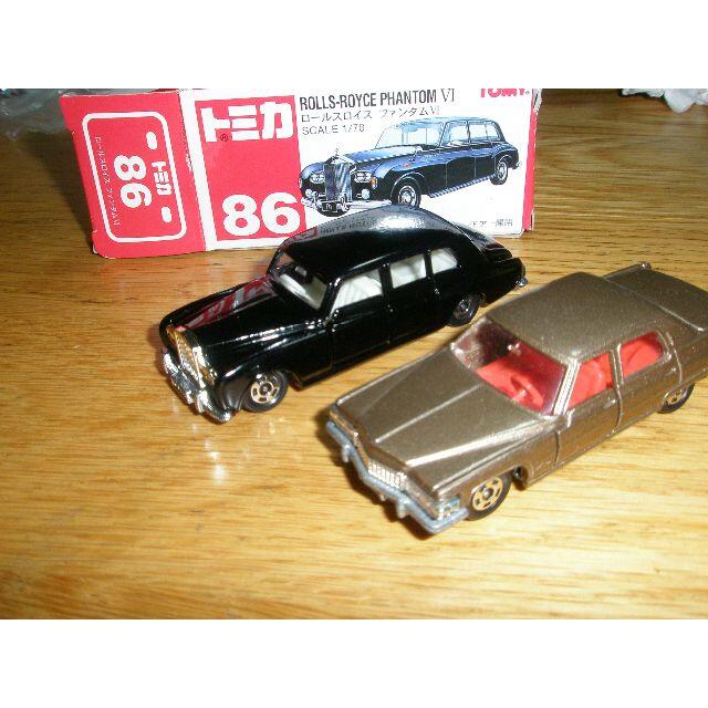 卸売 Takara Tomy - トミカ キャデラック（日本製）＋ロールスロイス ミニカー