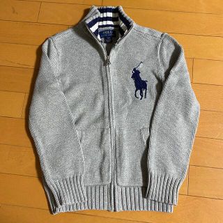 ポロラルフローレン(POLO RALPH LAUREN)のラルフローレン　綿100％ニットジップカーディガンS8 羽織(カーディガン)