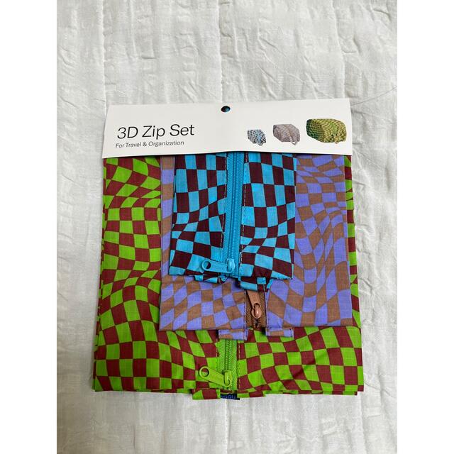 EDIT.FOR LULU(エディットフォールル)の【新品未使用】Baggu バグー 3D zip Trippy Checkers レディースのバッグ(エコバッグ)の商品写真