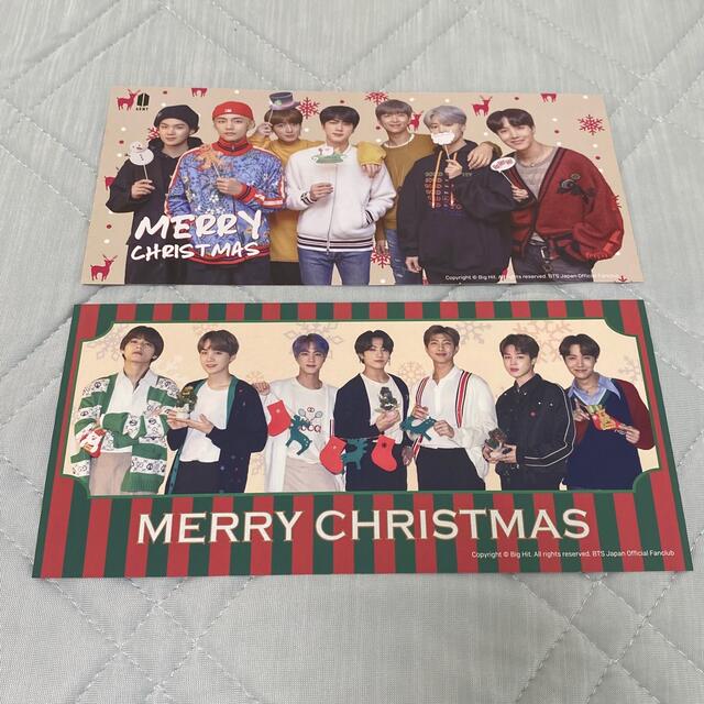 防弾少年団(BTS)(ボウダンショウネンダン)のbts バンタン クリスマスカード fc エンタメ/ホビーのタレントグッズ(アイドルグッズ)の商品写真