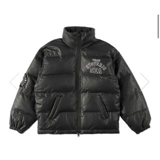 ヒステリックグラマー(HYSTERIC GLAMOUR)のHYSTERIC GLAMOUR WDS LEATHER DOWN JACKET(ダウンジャケット)