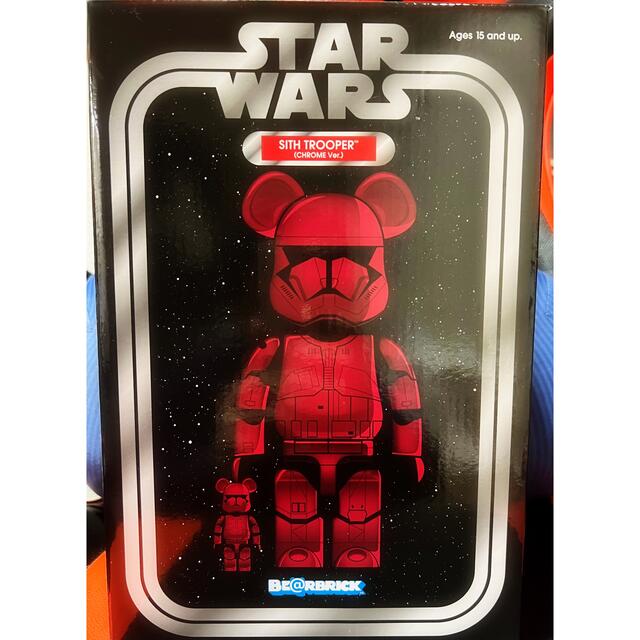 BE@RBRICK SITH TROOPER(TM) CHROME