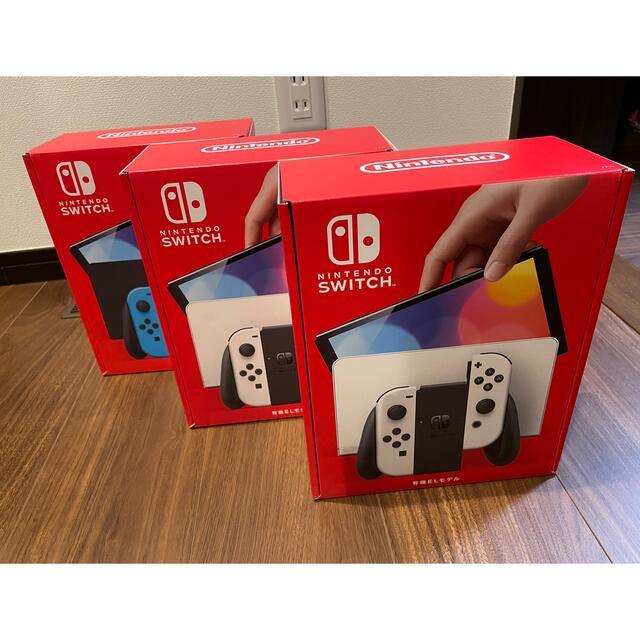 【最安値・即発送】Nintendo Switch 有機ELモデル 3台